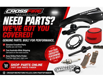 Shop Genuine Crossfire Parts for your Motorbike ATV UTV