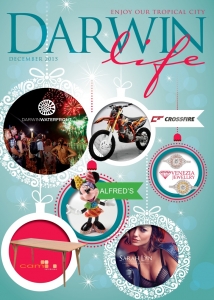 TBR Crossfire front page in Darwin Life magazine 1