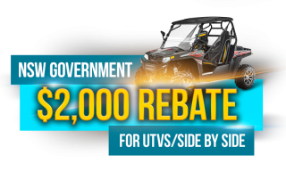 NSW Government UTV Side By Side Rebate