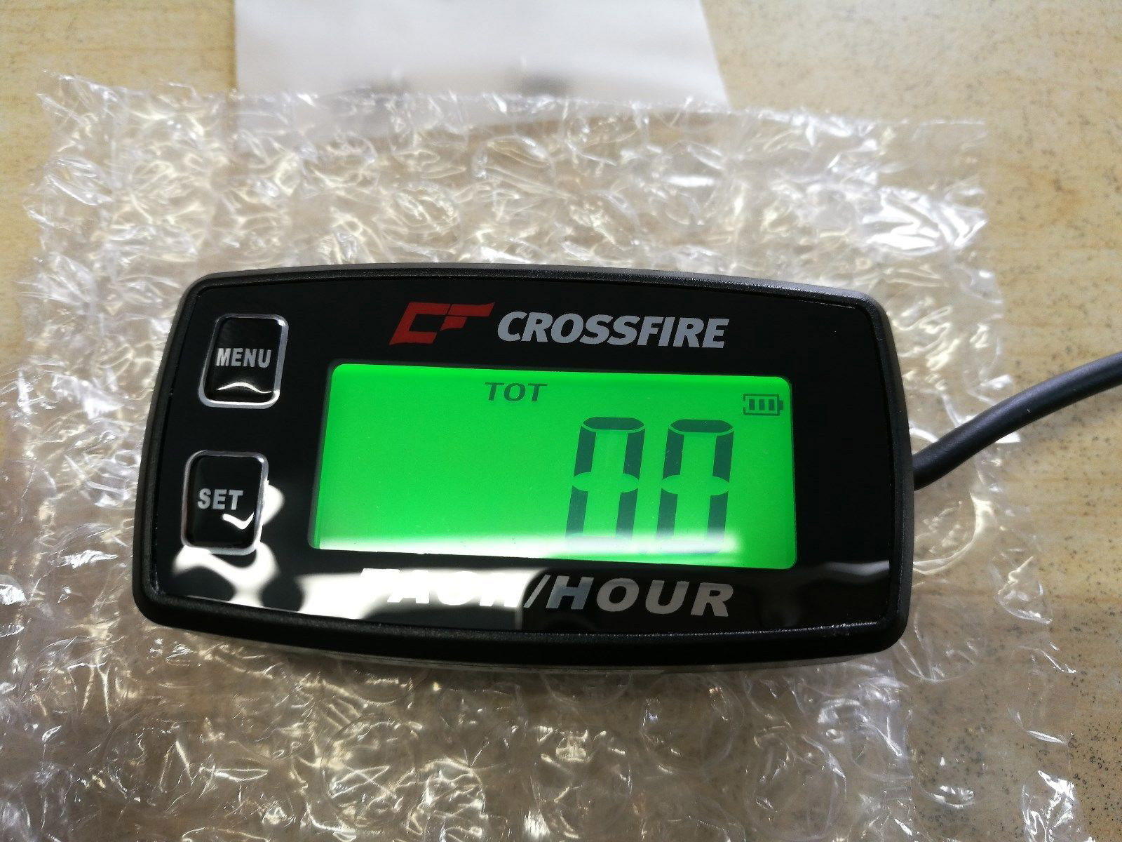 Crossfire Motorcycles - Hour Meter Tachometer Accessory