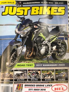 Crossfire November ad in Just Bikes 