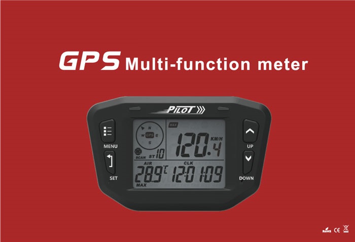 Motorcycle GPS Speedometer