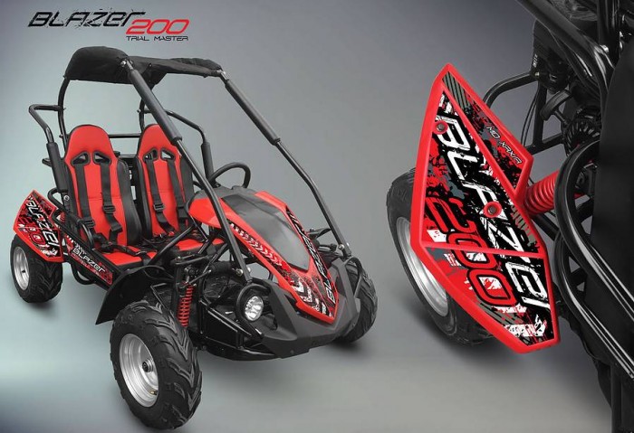 crossfire-blazer-200r-red-go-kart