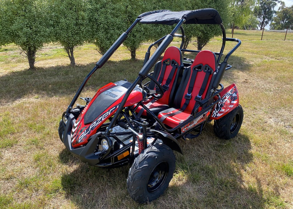 crossfire-go-kart-blazer-200r-red-black-front-side